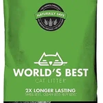 World's Best מצע אורגני מתגבש בסיסי לחתולים וורלד בסט ירוק